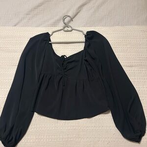 Abercrombie & Fitch Black Blouse